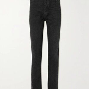 NWOT Gold sign Lawler high-rise slim-leg jeans